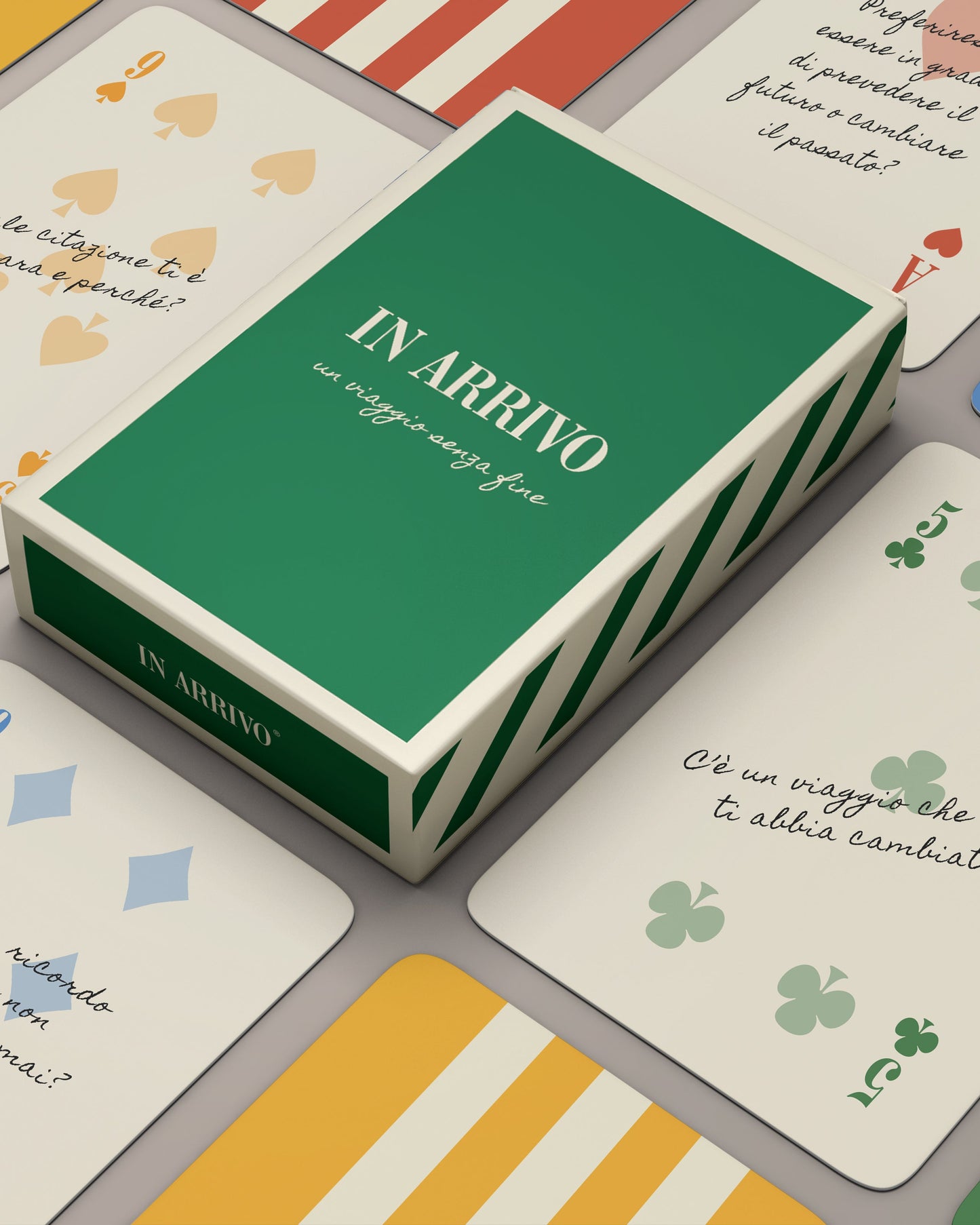 Playing Cards for Endless Conversations Summer Edition in Italian