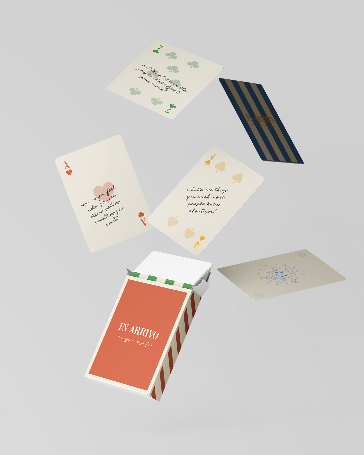 Playing Cards for Endless Conversations Summer Edition in English