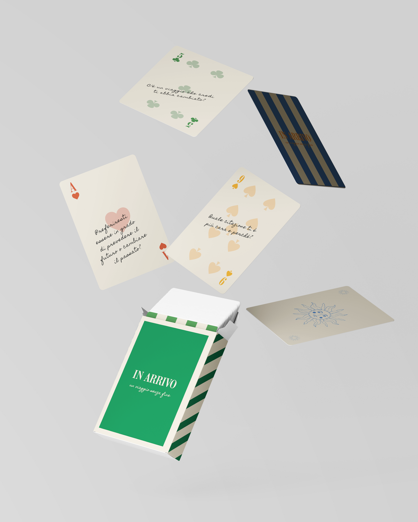 Playing Cards for Endless Conversations Summer Edition in Italian