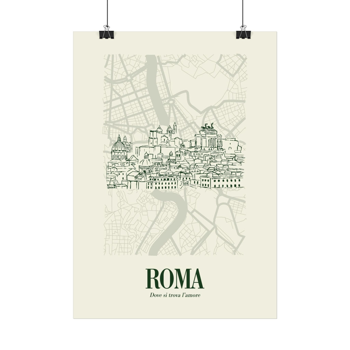 Roma Dove si trova l’amore – Art Print